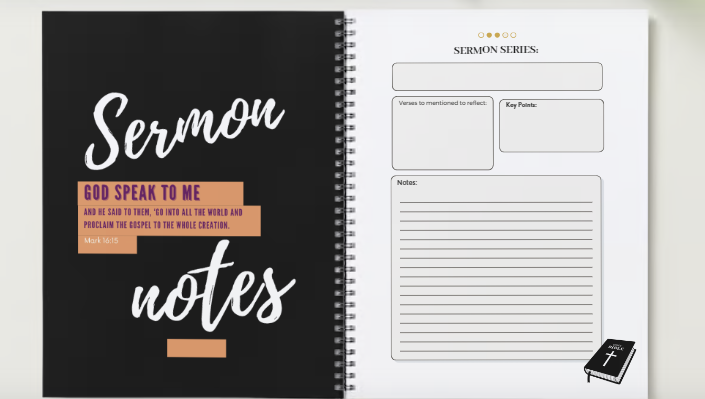 Prayer & Sermon Journal for Pastors