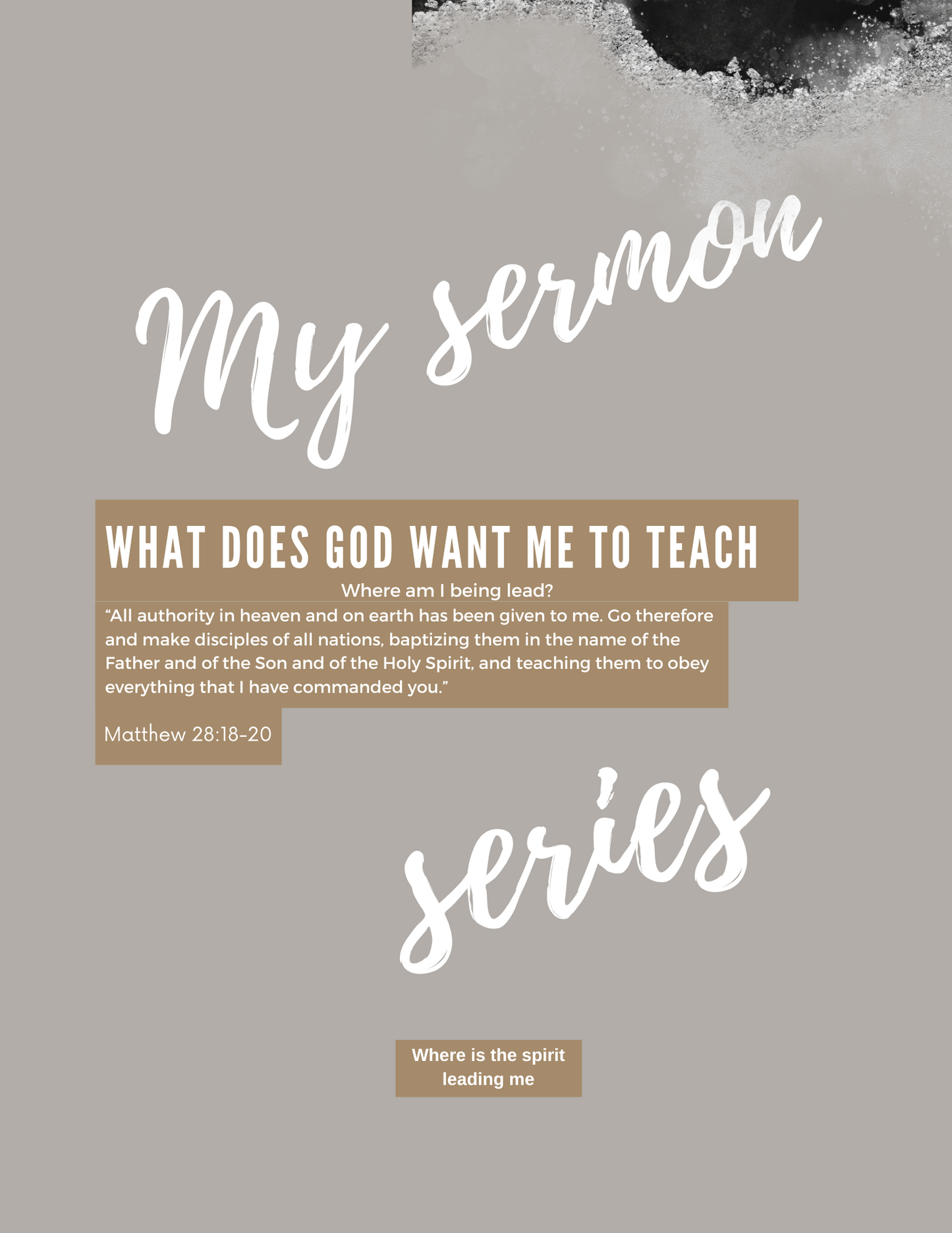 Prayer & Sermon Journal for Pastors