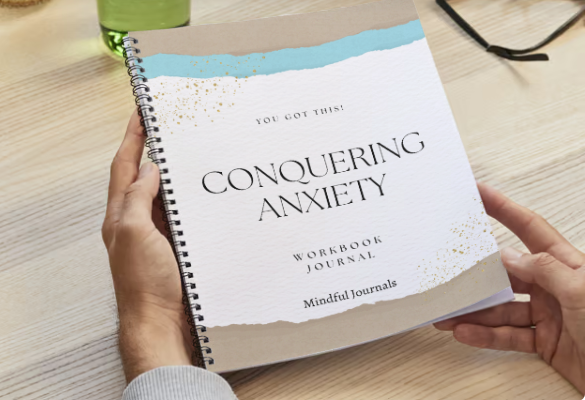 Conquering Anxiety Workbook Journal